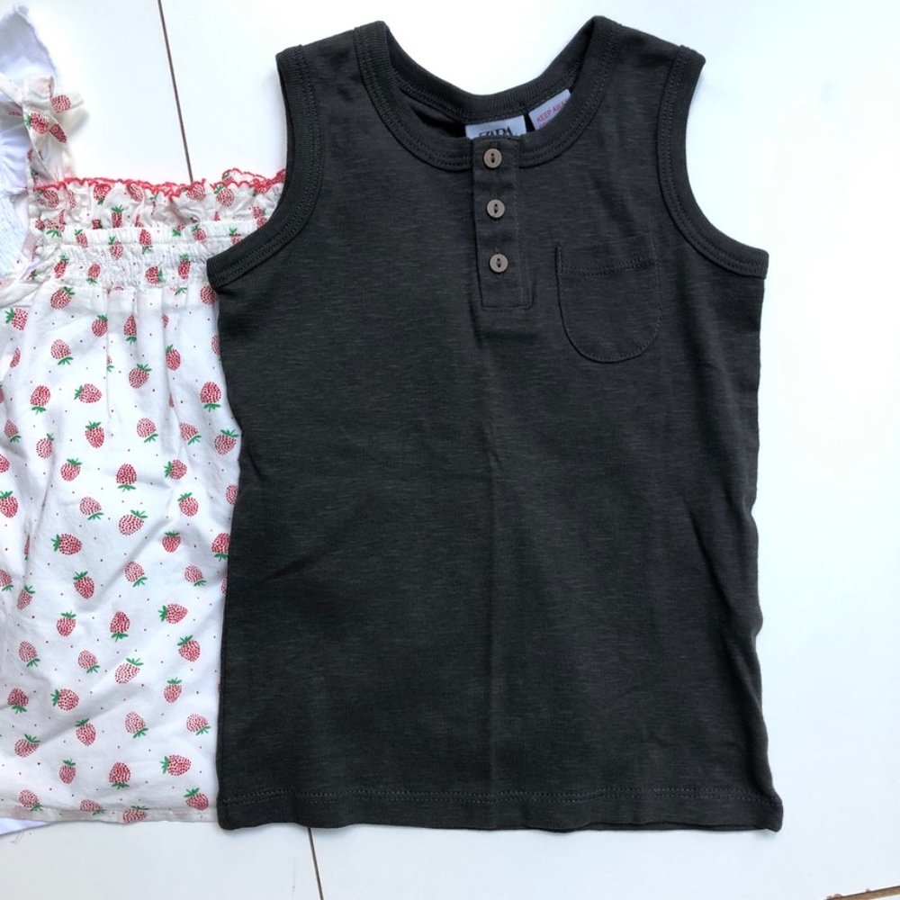 NWT Zara Girl's 5 Piece Bundle of Tops Size 2/3T - Picture 5 of 7